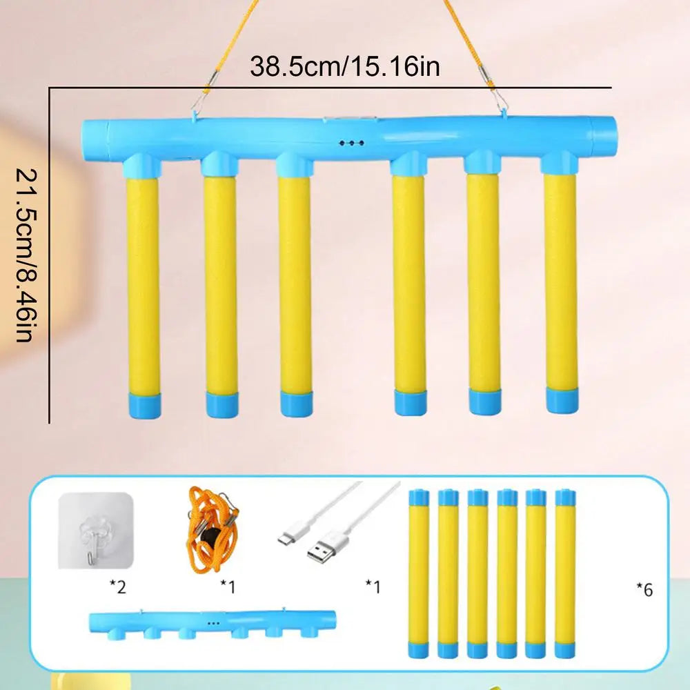 Catching Sticks Game Reflex Trainer 3 Adjustable Speeds Remote Control Stick Drop Game Hand Eye Coordination Training Toy