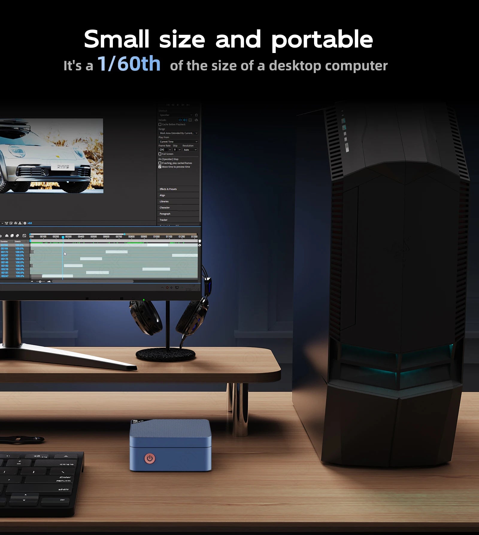 SOYO M4 Mini Mini PC Intel Twin Lake N150 CPU Mini Gaming Computer 12GB DDR5 512GB RAM Windows 11 Pro WiFi5 BT5.2 Type-C USB3.2