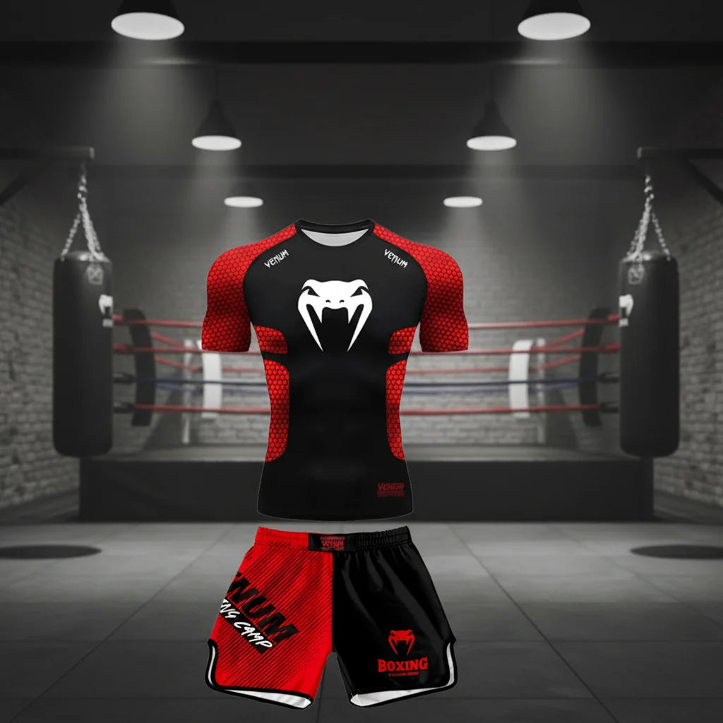 Boxing Shorts Men's MMA Muay Thai Sparring Training Suit MMA Martial Arts Wear Fit Kickboxing and Boxeo Boxing  Shorts