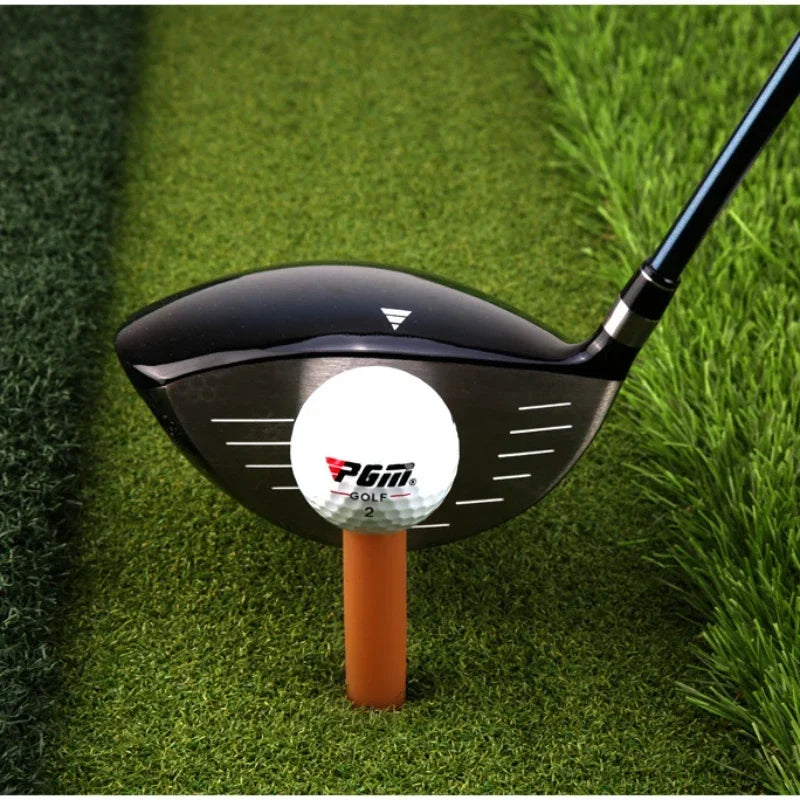 PGM 4pcs Training Practice Tee Mat Golves Ball Hole Holders Beginner Trainer Practice Rubber Golf Tee Holder QT001