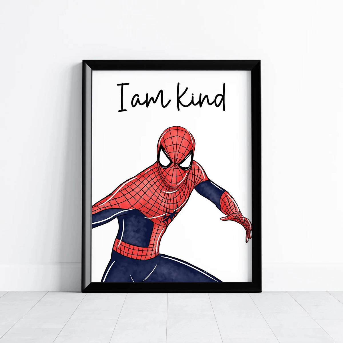 Superhero Affirmation Prints Set of 5 Kids Bedroom Poster Canvas Painting motivational Wall Art Pictures Home Decor