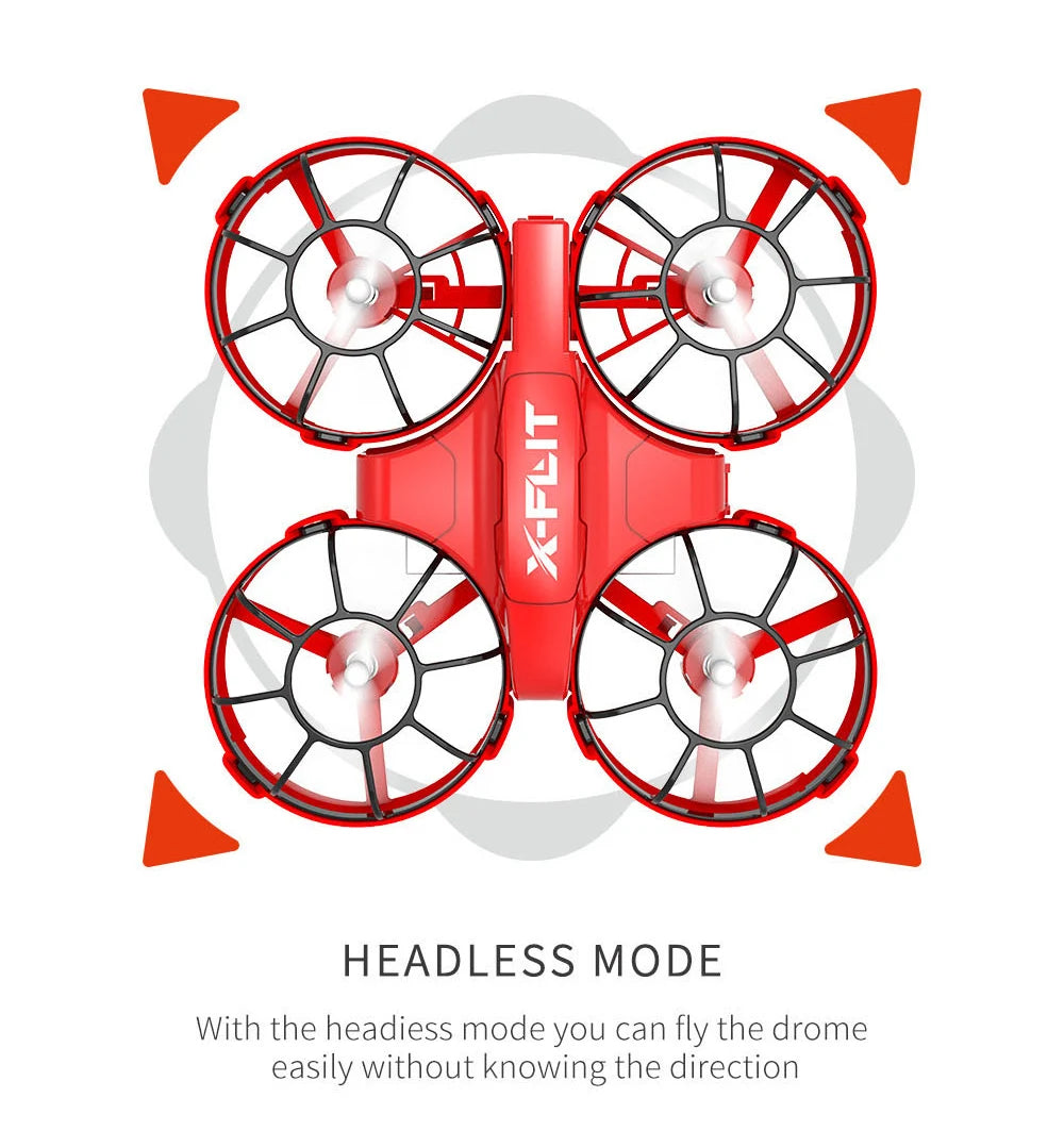 2.4G JJRC 4-rotor drone with multiple modes of gameplay, 360 ° rolling sea, land, and air three in one children's toy