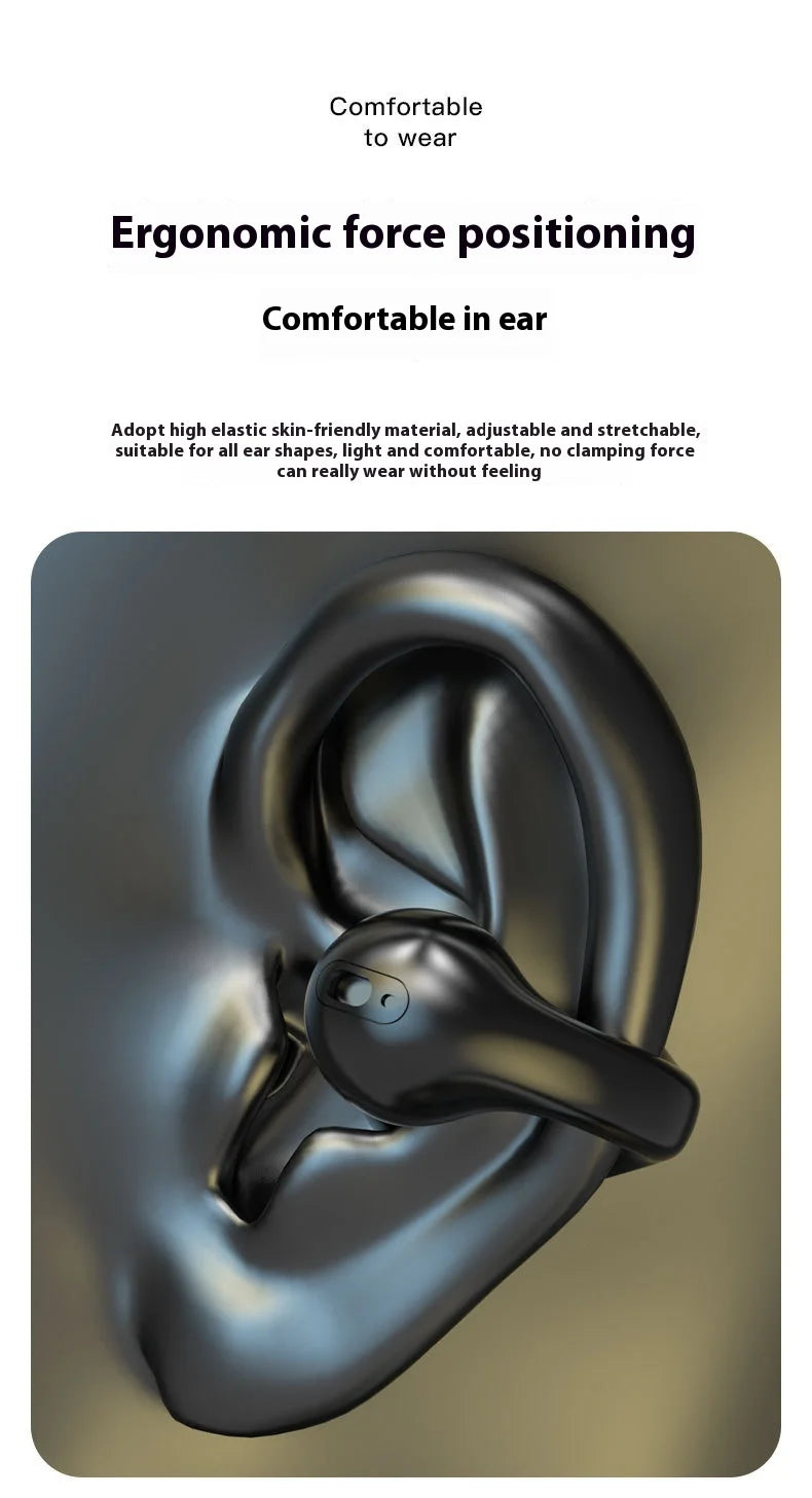 XIAOMI T7500 Bluetooth Earphones Bone Conduction Stereo Sports Life Waterproof Earphones with Microphone for Gaming and Music