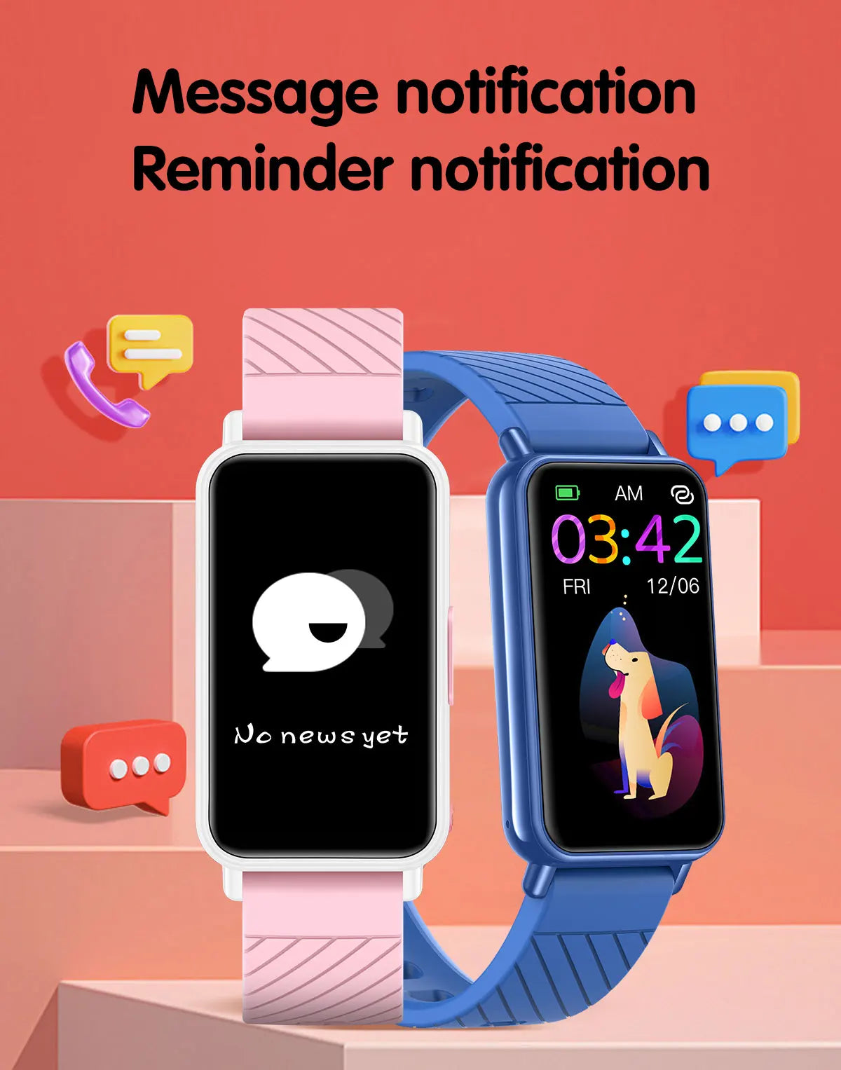 Keep your little ones entertained and organized with this smart watch for kids—featuring educational games, camera control, calculator, alarm, and activity tracker!
