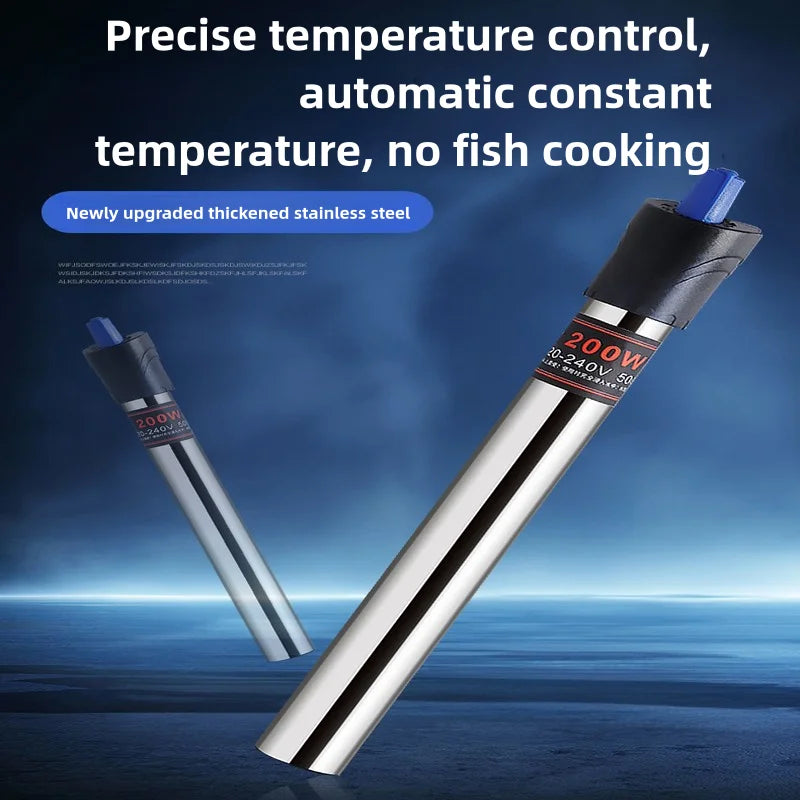 Fish tank heating rod, automatic constant temperature heater, small electric heating rod for tropical fish, aquarium heating rod