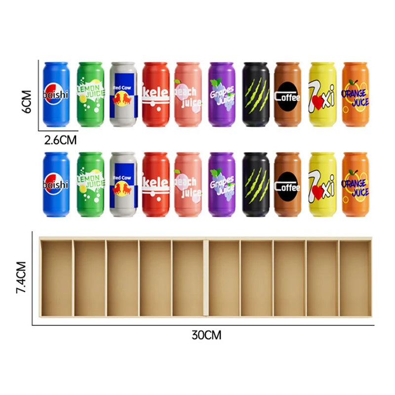 Children's Fun Beverages Color Match Toys Guessing Fun Memory Training Interactive Board Game Early Puzzle Toys Kids Gifts