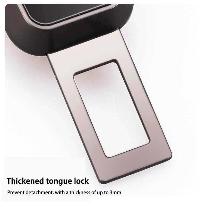 Car Safety Buckle Clip Seat Belt Extender Accessories For Tesla Model 3 Y S X Cybertruck Car Interior Accessories.