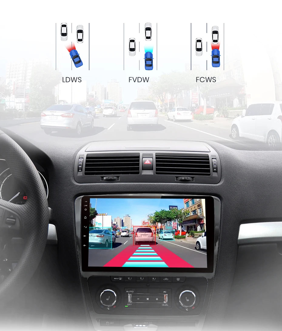 Junsun V1 AI Voice Wireless CarPlay Android Auto Radio for SKODA Octavia 2 A5 2008-2013 4G Car Multimedia GPS 2din autoradio