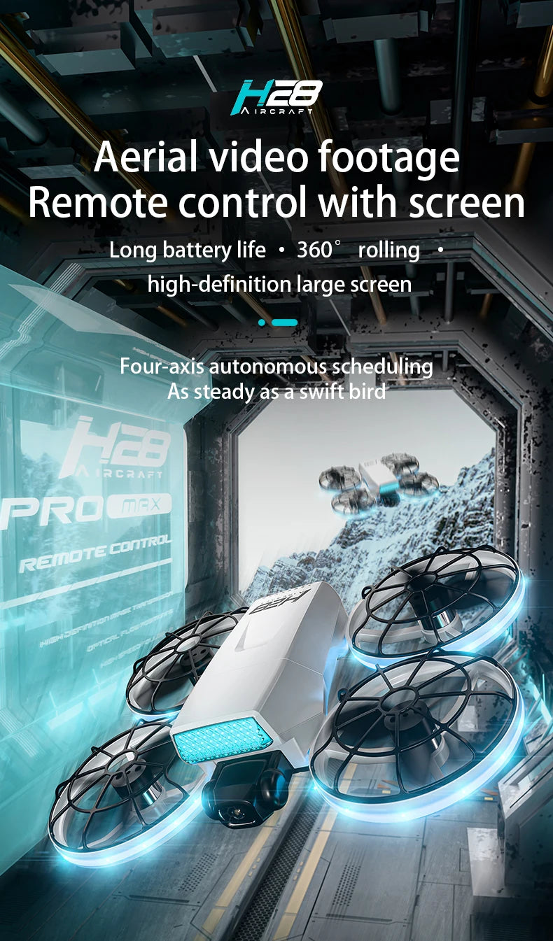 Drone 4k Profesional  Gimbal 360° obstacle avoidance 1KM Foldable RC with screen Quadcopter Dron