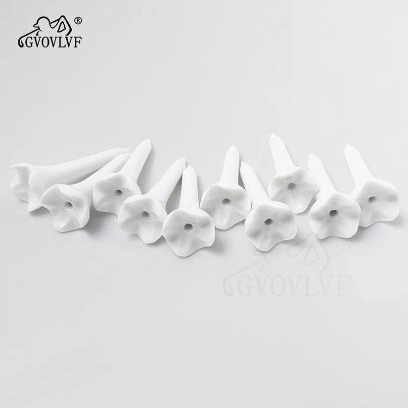 30pcs 38mm 83mm Length Professional Tee System Plastic Golf Tees Maximizing Performance Off The Tee Golf Accessories For Golfers