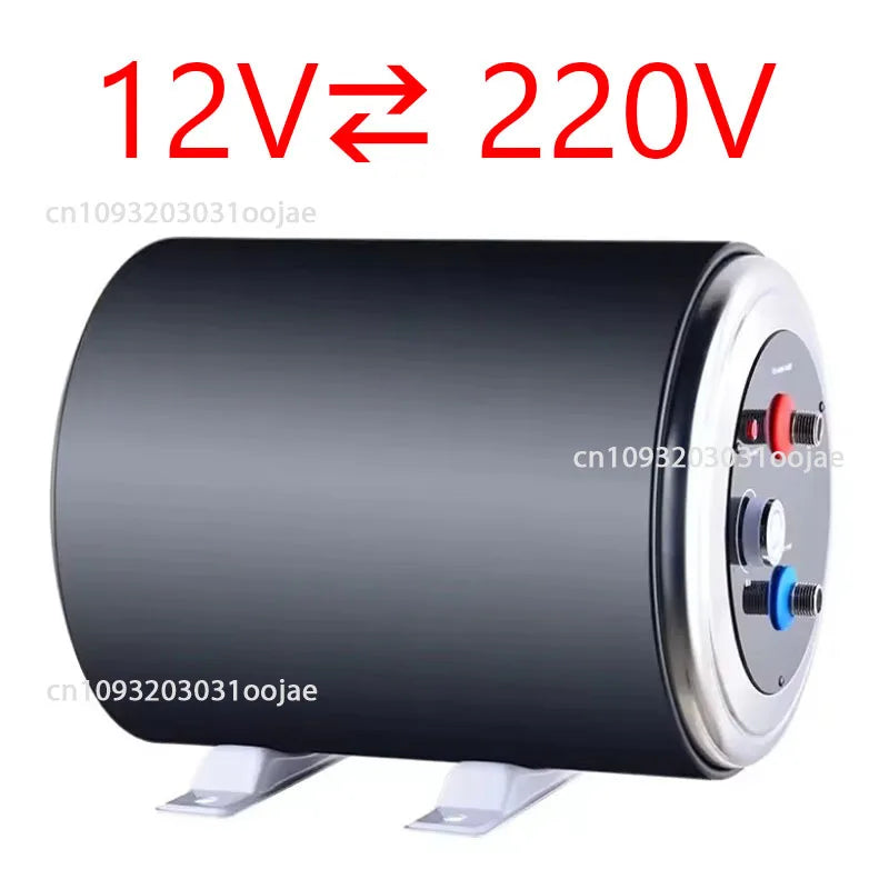 Stay comfortable anywhere with these dual voltage hot water heaters featuring a display—perfect for bathroom showers, RVs, kitchens, boats, and large buses!