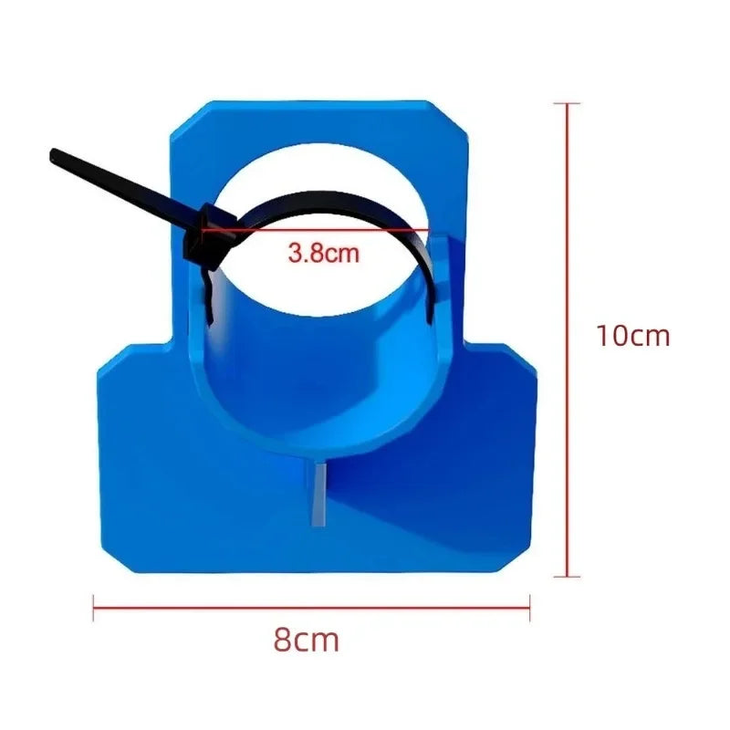 1Set Swimming Pool Pipe Holder Mount Supports Pipes 30-38mm for Intex Bestway Ground Hose Outlet with Cable Tie Pool Accessories