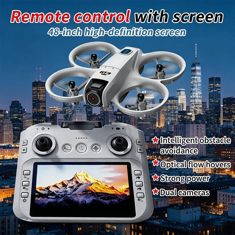 2026 GT3Max HD 8K RC Drone with Wide Angle Camera Foldable Helicopter Quadcopter Aircraft for Kids Professional Gift Toys