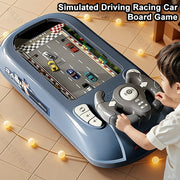 Children's Steering Wheel Driving Toys Vehicle Electronic Simulation Racing Adventure Game Kid Toys Cool Interactive Xmas Gifts