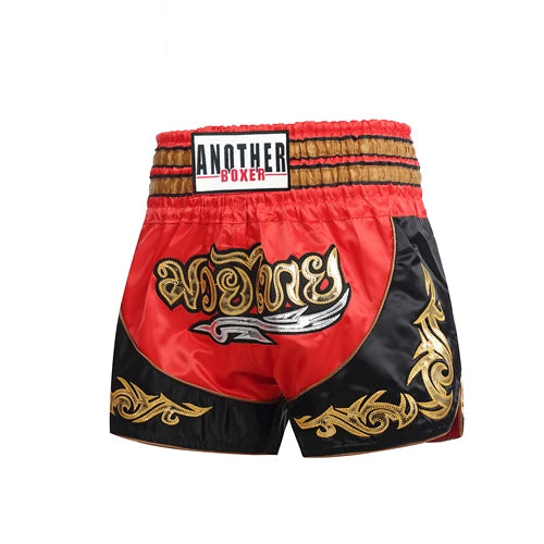 Boxing Fight Shorts for Men Women, Patchwork Color Slim Cut MMA Muay Thai Shorts Man, Kickboxing Clothing Martial Arts Trunks