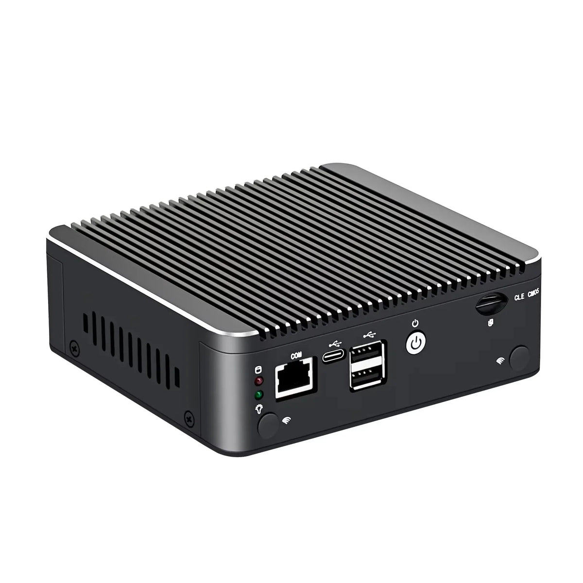 Solid Fanless Firewall Mini PC Intel N150 N95 Pentium 6405U 4417U 4x2.5G LANs Home Server DDR4 NVMe Type-C OPNsense pfSense