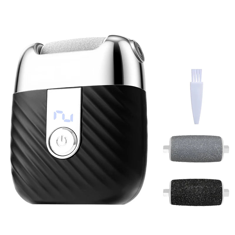 Electric Foot Grinder Rechargeable Automatic Portable Foot Callus Remover Rubbing Pedicure Polishing Hard Dead Skin Removal Tool