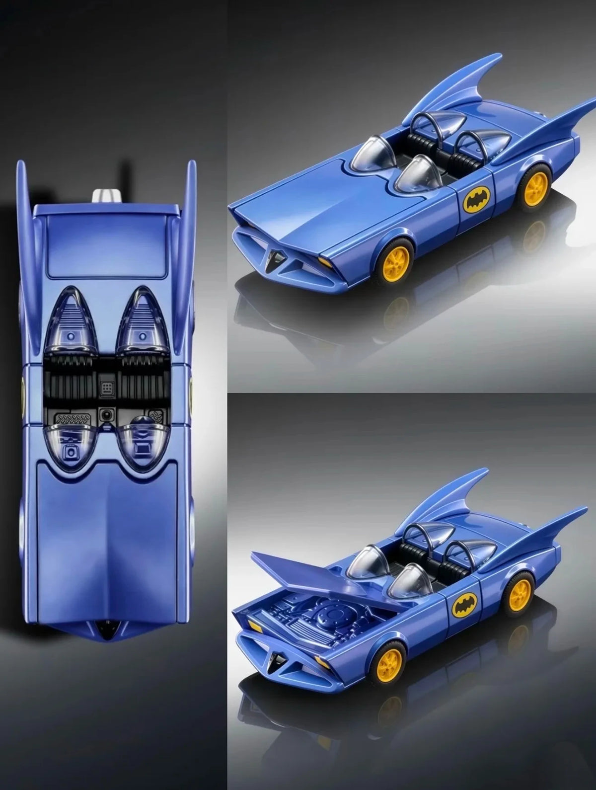 New In Stock Blokees DC Batman Building Block Car E03 Dawn Of Daybreak Snap Fit Model Kit PVC Action Figure Collectible Toy Gift