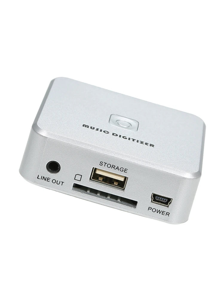 Music Digitizer Music Player Record Analog Music in SD Card USB Drive Mini USB Port Play Back Remote Control