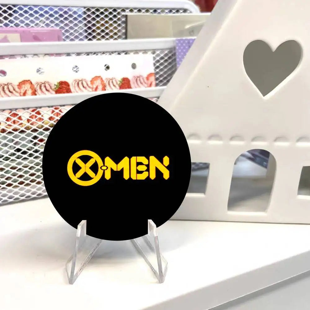 X-Xmen Logo Round Badge Creative Brooch Clothing Backpack Accessories Lapel Pin