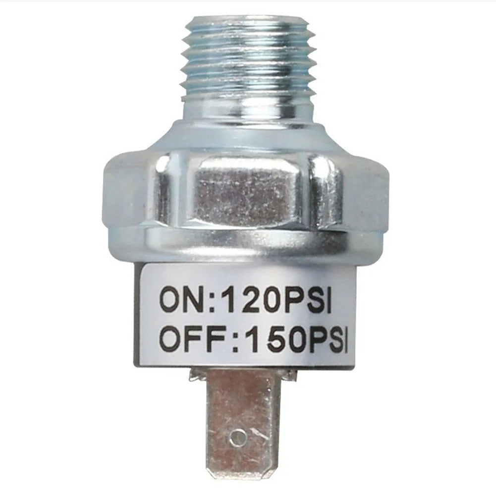 Ensure optimal performance with this reliable air compressor pressure switch—precise control for maintaining safe and efficient pressure levels!