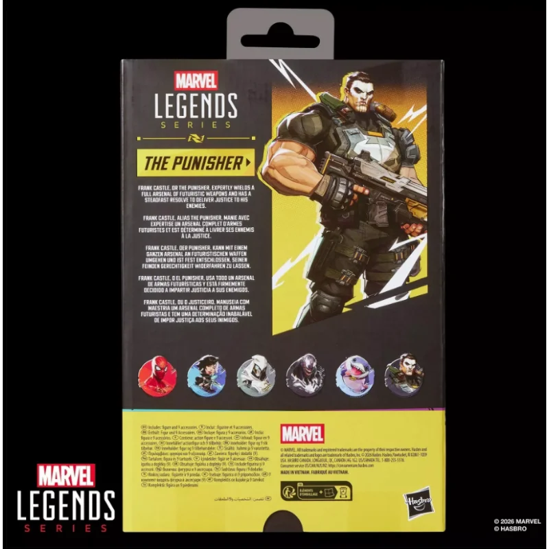 In stock Hasbro Marvel Legends Marvel Confrontation Punisher 6-inch Action Figure Figure Collection Gift