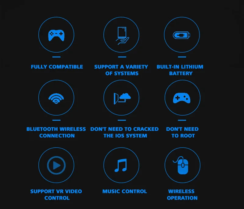 VR Glasses 3D Virtual Reality Headset