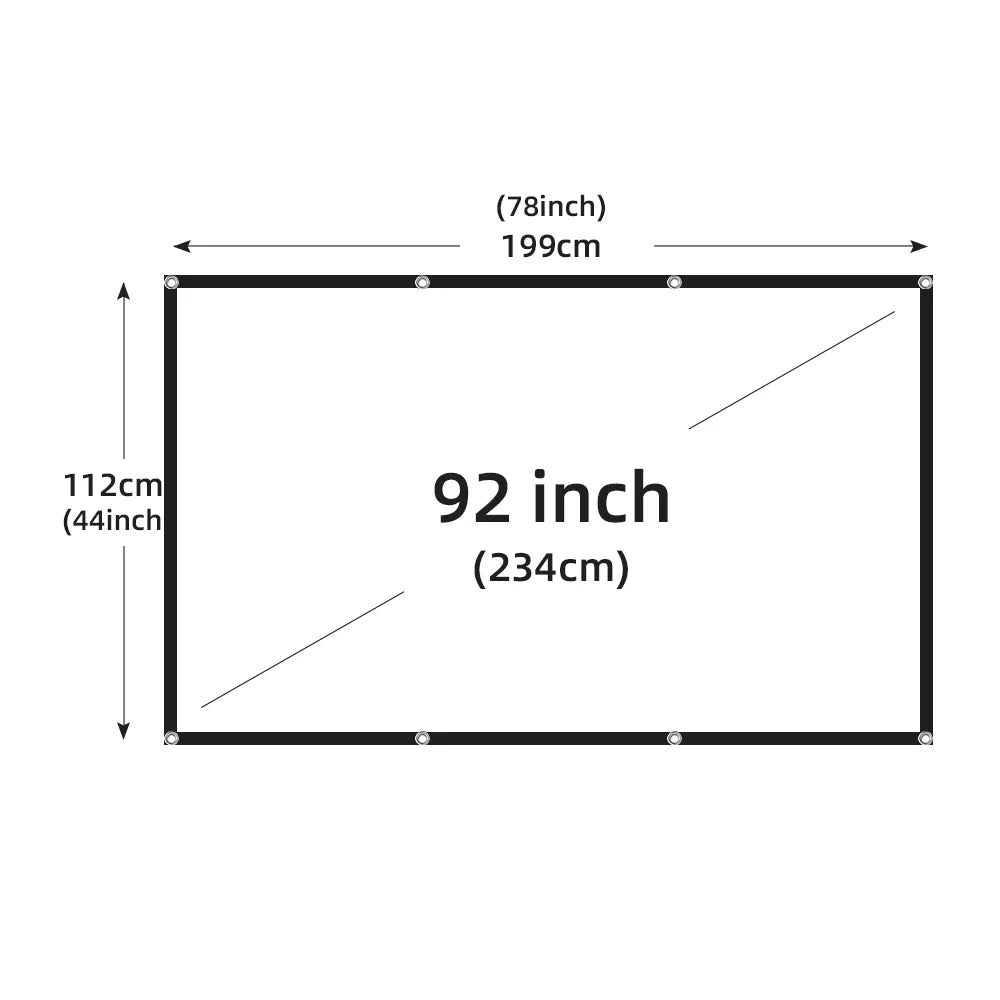 Projection Curtain 16: 9