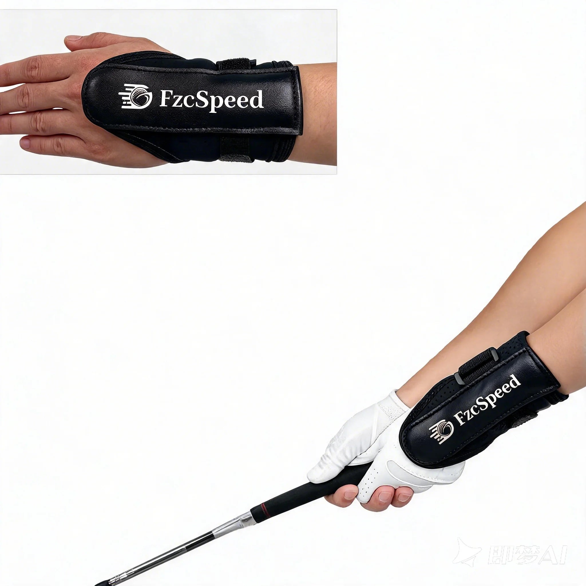 Golf Wrist Brace Swing Training Correct Aid Equipment Wrist Connect-Easy Correct Training Swing Gesture Alignment Practice Tool
