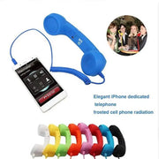 Enjoy classic style and clear conversations with this retro mobile phone handset microphone headset—combining vintage looks with modern functionality!