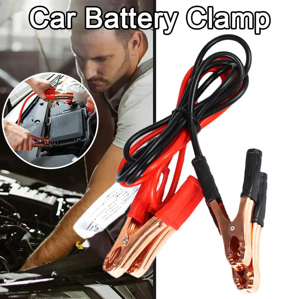 Get back on the road fast with these durable car battery jump cables—your essential roadside rescue tool!