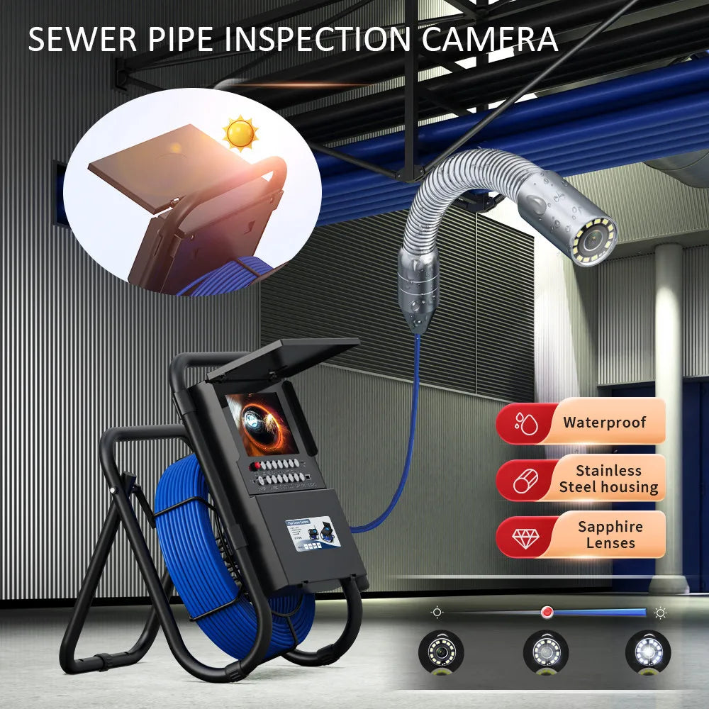 Sewer Inspection Pipe Camera