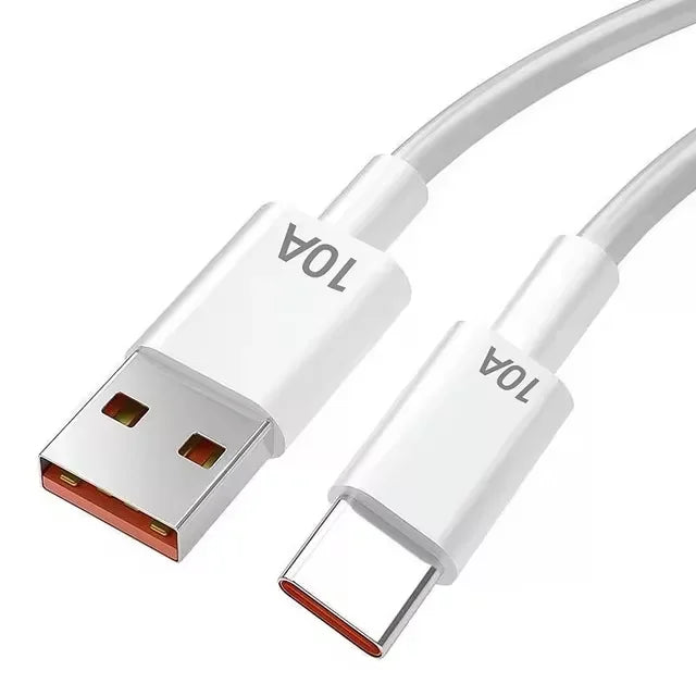 Charge your devices quickly and efficiently with this Type-C super fast charging cable—durable and designed for high-speed power delivery!