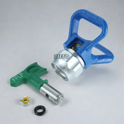 LP Set Airless Tips Nozzle 1-5 Series suit Low Pressure With 7/8 Nozzle Guard For Wagner Airless Paint Spray Sprayer Gun tools