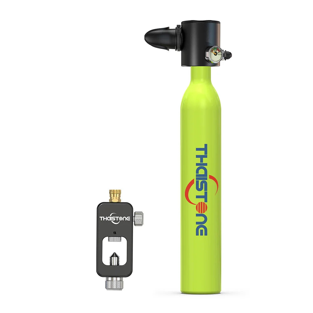THAIITONEE-Mini Scuba Diving Tank, Underwater Swimming Swimmer, Cylinder Equipment, Dive Bottle, Oxygen, 0.5L, 5-10 Minutes