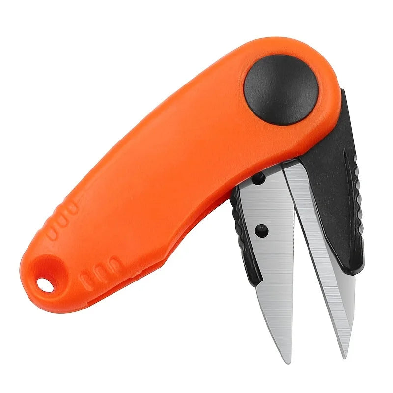 1pc Stainless Steel Fishing Scissors Foldable Fishing Line Cut Clipper Fish Use Scissors Accessories Fishing Gear Products