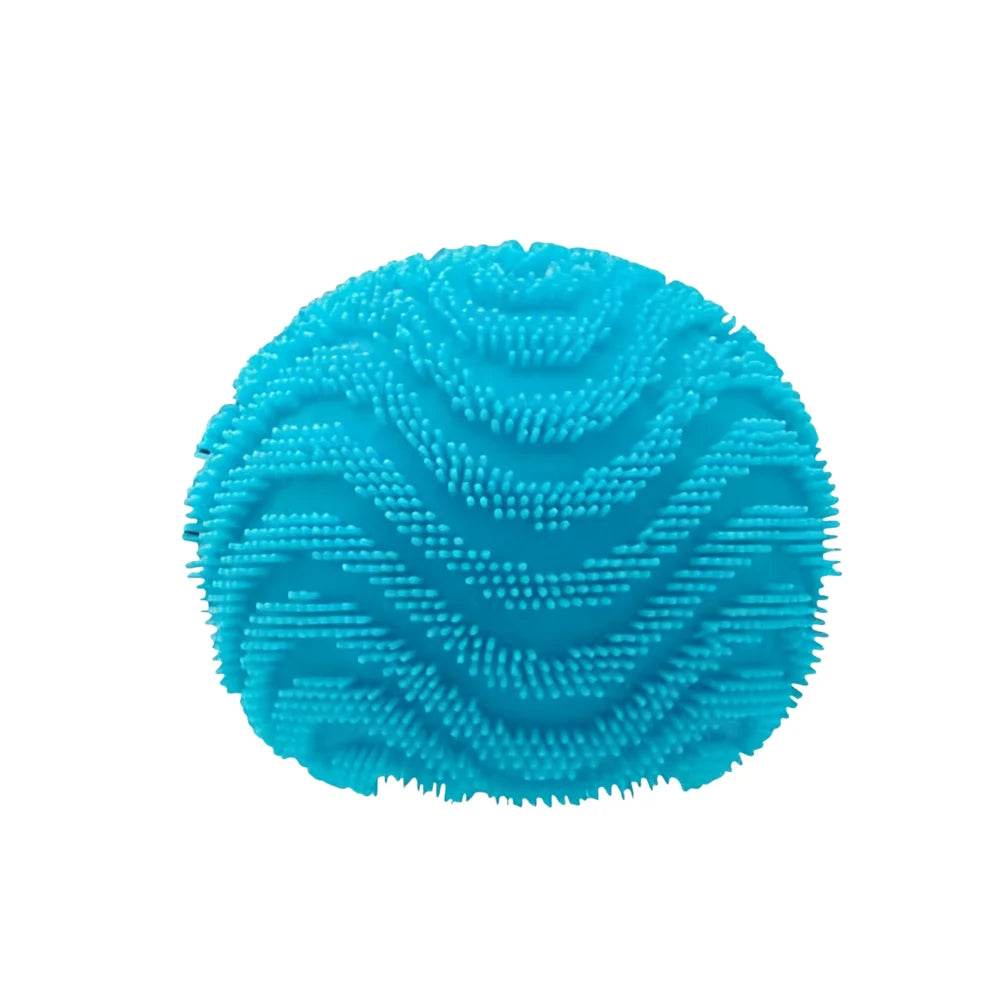 Schylling Nee Doh Fuzz Ball Wonder Waves Textured Fidget Ball Sensory Squeeze Blind Box Toy Stress Relief for Adults Kids