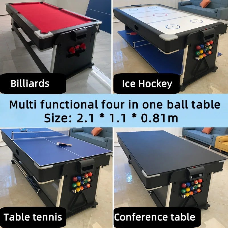 For Shipping Fees, Please Inquire With the Customer Service. Home Four-in-One Billiard Table, Standard American Billiard Table,