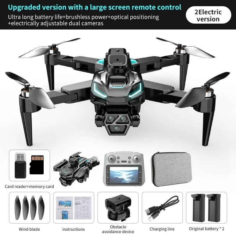 Lenovo M22 Drone Foldable Aerial Shooting 8K Ultra HD Camera Brushless Motor 4.3 Smart Control Optical Flow Stable RC Quadcopter