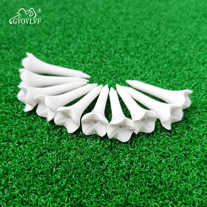30pcs 38mm 83mm Length Professional Tee System Plastic Golf Tees Maximizing Performance Off The Tee Golf Accessories For Golfers