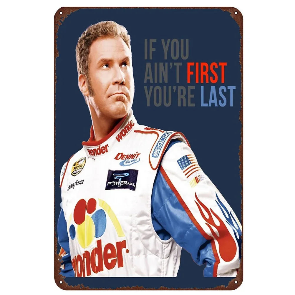 HD Tin Sign Classic Movie Poster Wall Decor - Retro Vintage Action Sci-Fi Film Metal Poster for Man Cave Bar Home Theater
