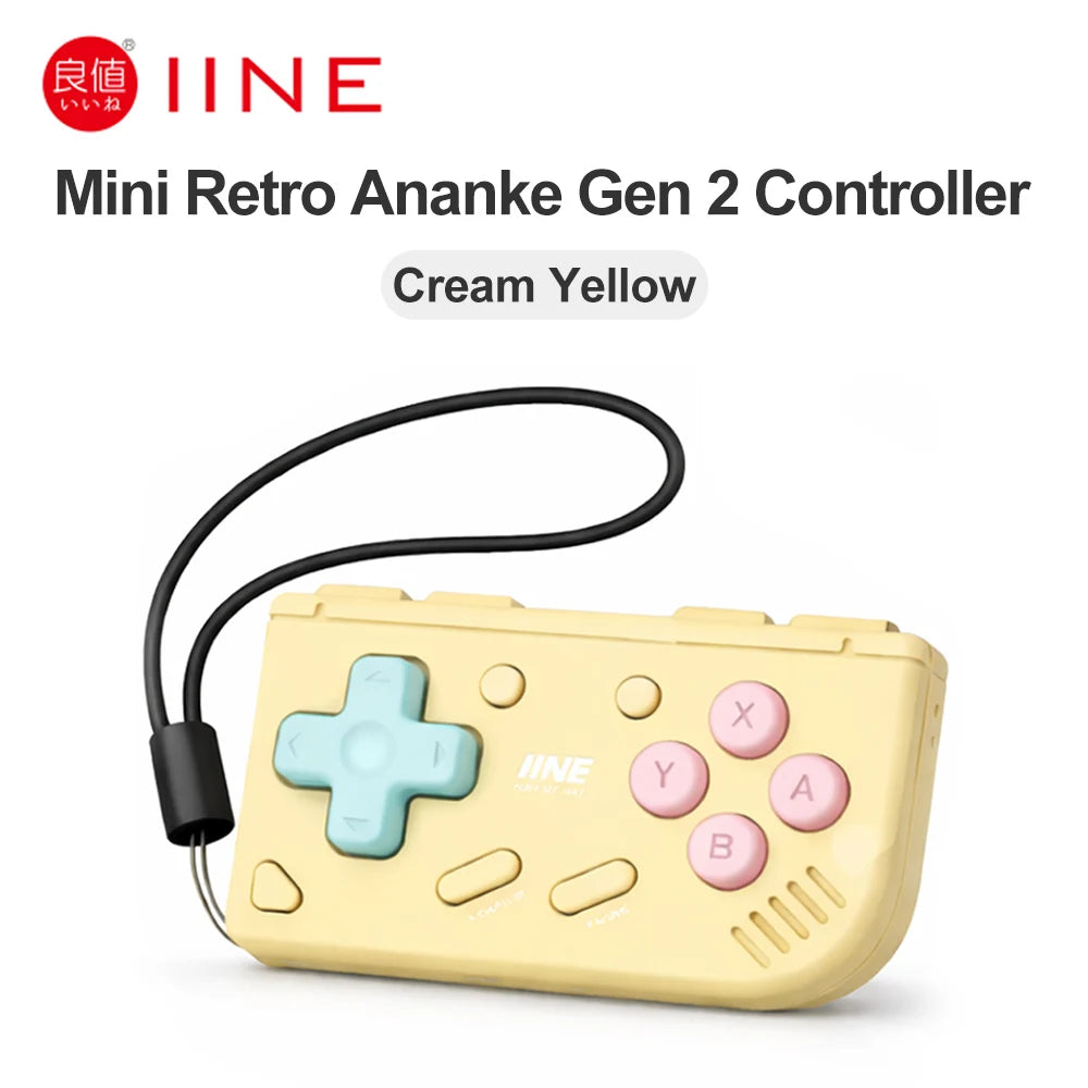 Retro Mini Gamepad for Nintendo Switch 2/1 iOS Android PC Tablet IINE Portable Controller E-book PPT Page-turining Ananke Gen 2