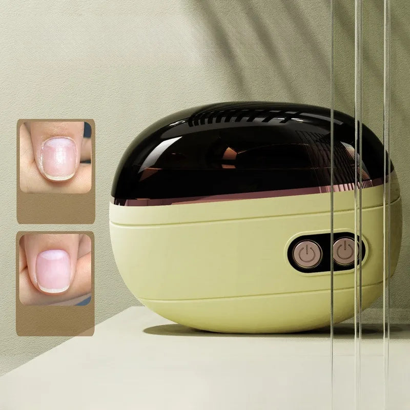 2 in 1 Electric Nail Clipper & Grinder 2 Speed Anti-pinch with LED Light for Baby Adults Seniors Home Manicure Tool