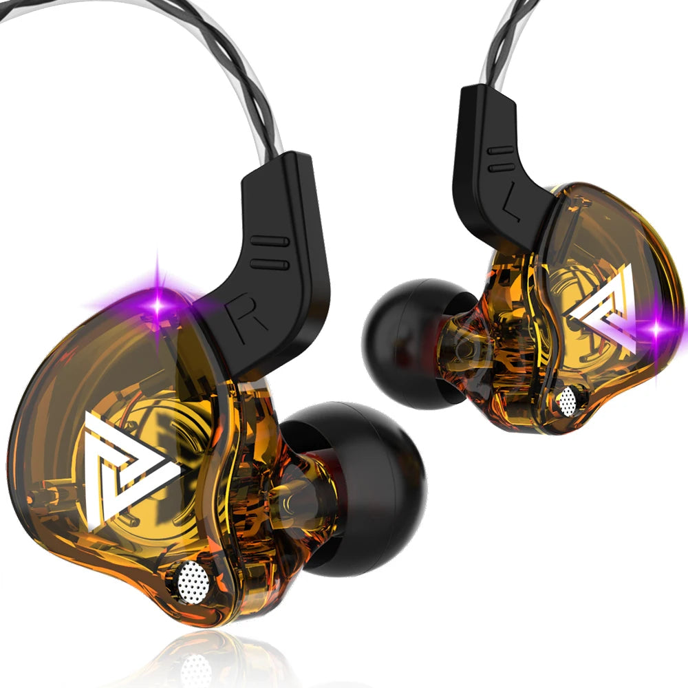 Experience immersive sound with these in-ear earphones featuring 6 dynamic driver units—offering stereo HIFI, deep subwoofer bass, a built-in mic, and perfect for sports and monitoring!