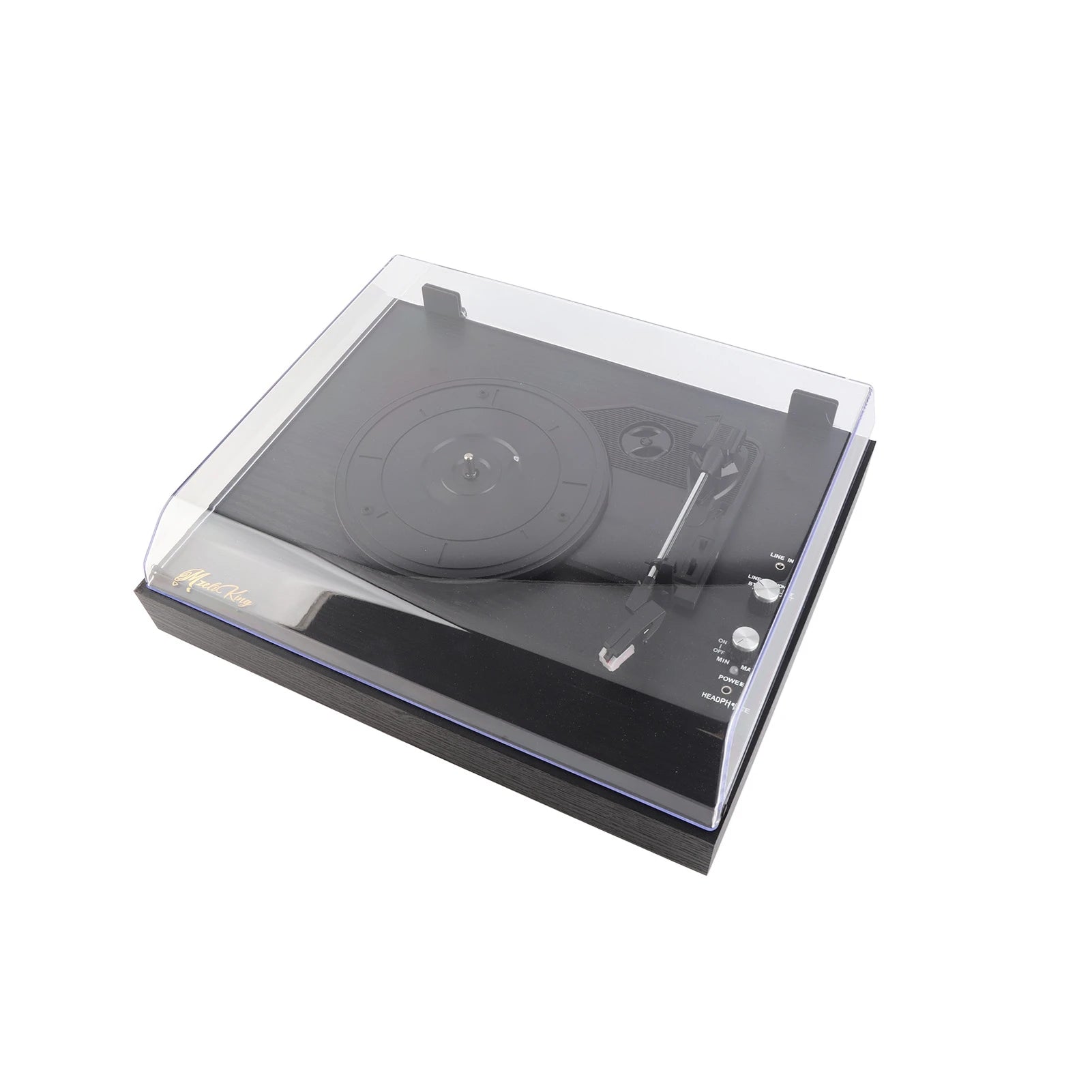 Records Turntable Record Player Built in Speakers Vintage Gramophone 3 Speed BT5.0 AUX in 3.5mm Output Retro Record Player