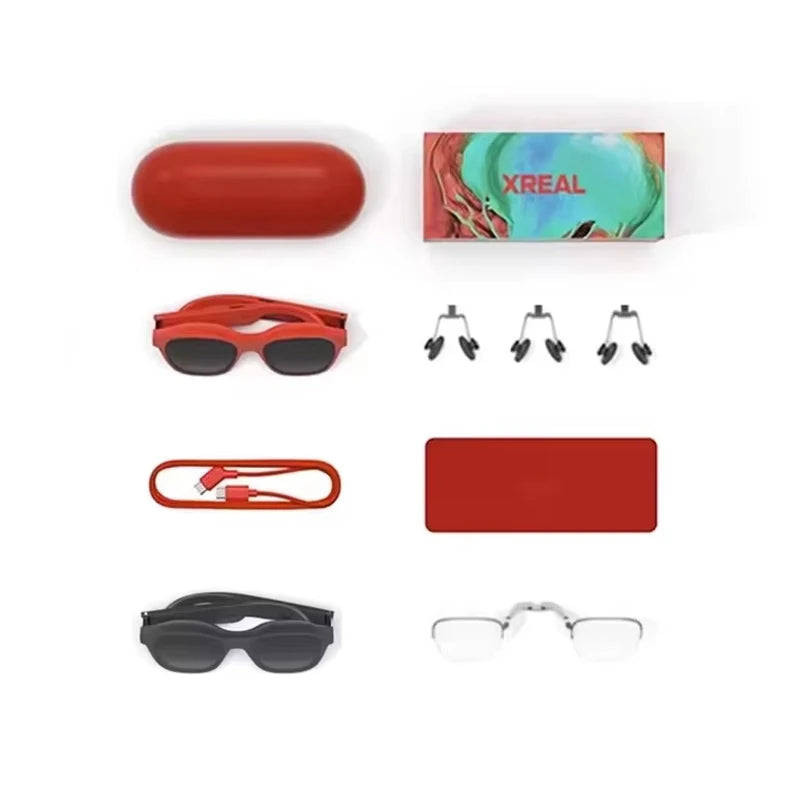 Original XREAL Air 2 Smart AR Glasses 130 Inch Micro OLED Big Screen 120Hz 1080P View for Phone Computer Not VR Virtual Reality