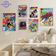 Movie Poster Superhero Canvas Painting Print Wall Art for Living Room Kids Room Bedroom Home Decor