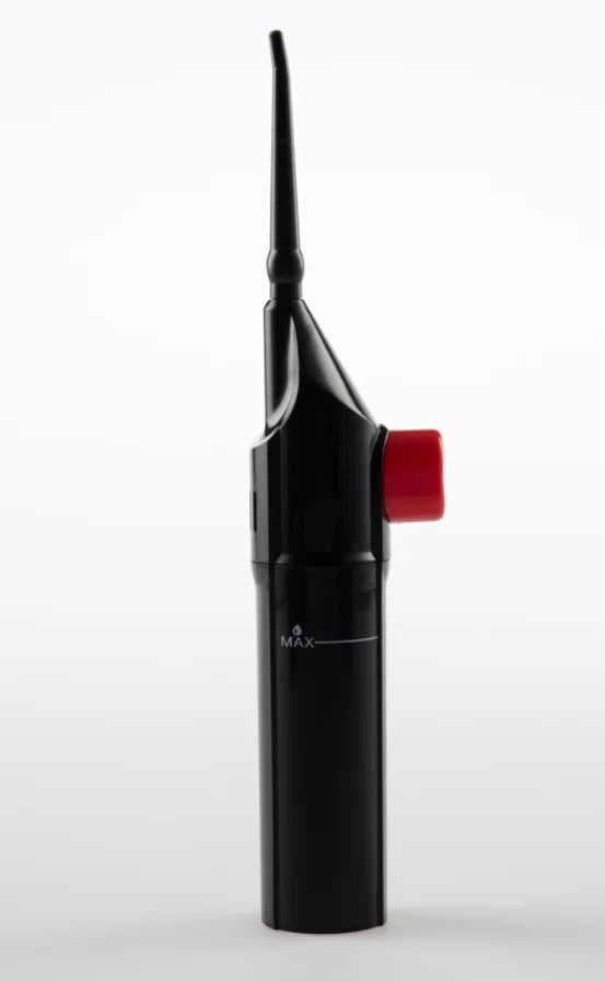 Keep your smile fresh on the go with this portable oral irrigator—high-pressure water flossing for a deep clean anytime, anywhere!