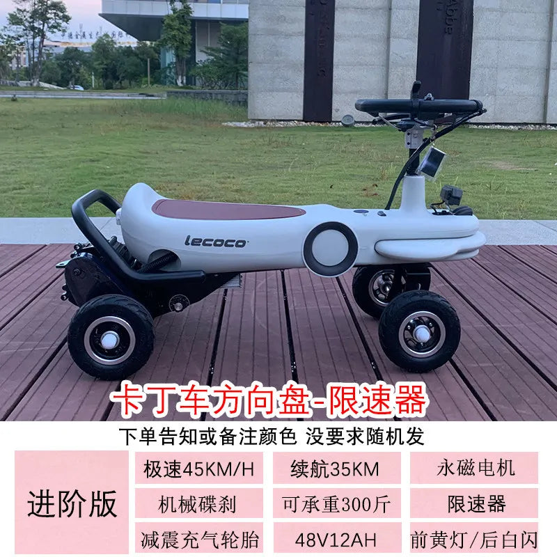 Adult Electric Hoverboard Self-Balancing Scooter Long Range Fast Speed Drift Commuter
