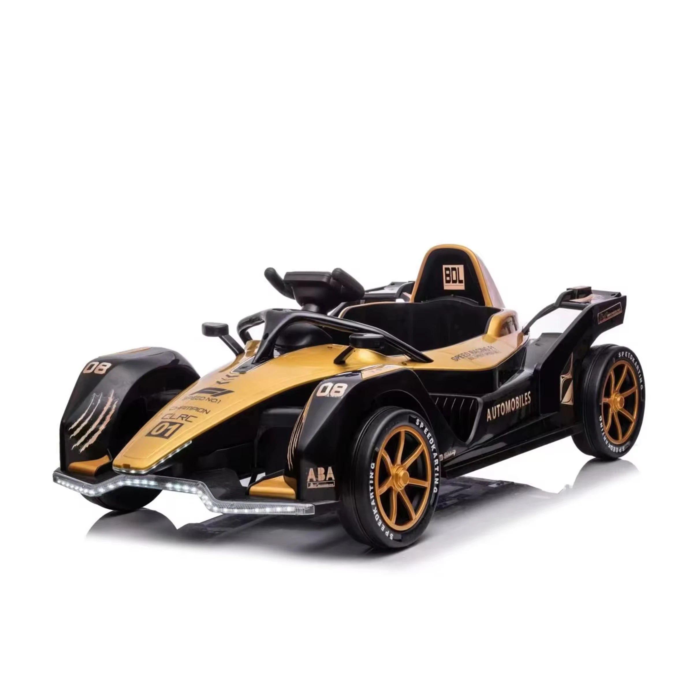 Hot Sale 2-seater F1 kids e-go-kart | 12V , e-bike/scooter-like, Parent-controlled (Safe), Parent-kid Fun, fit for Parks